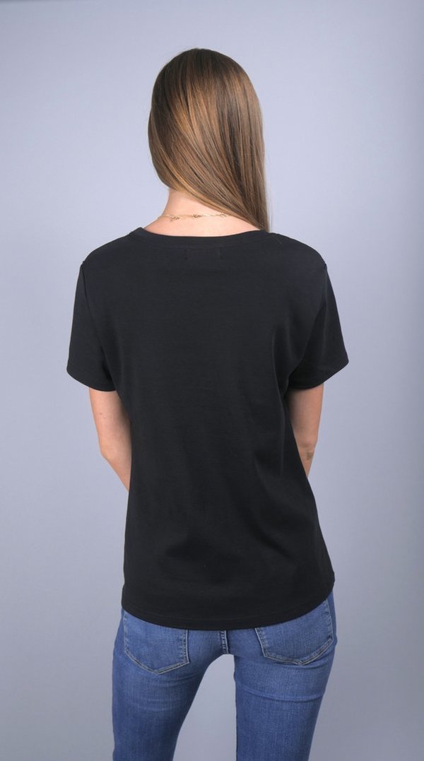 T-Shirt / Zwart / GOTS / Made in NL