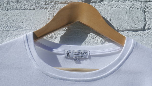T-Shirt / Wit / GOTS / Made in NL