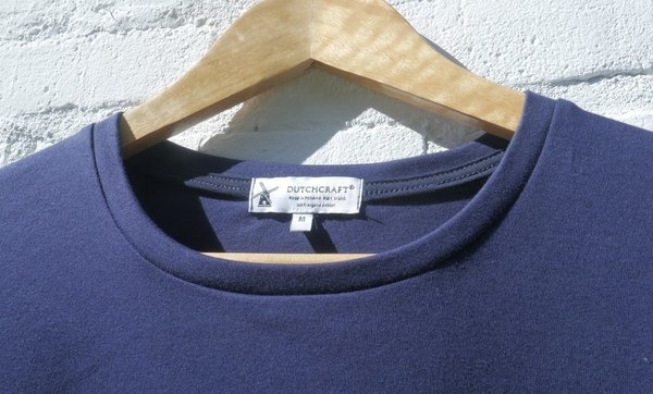 T-Shirt / Navy / GOTS / Made in NL